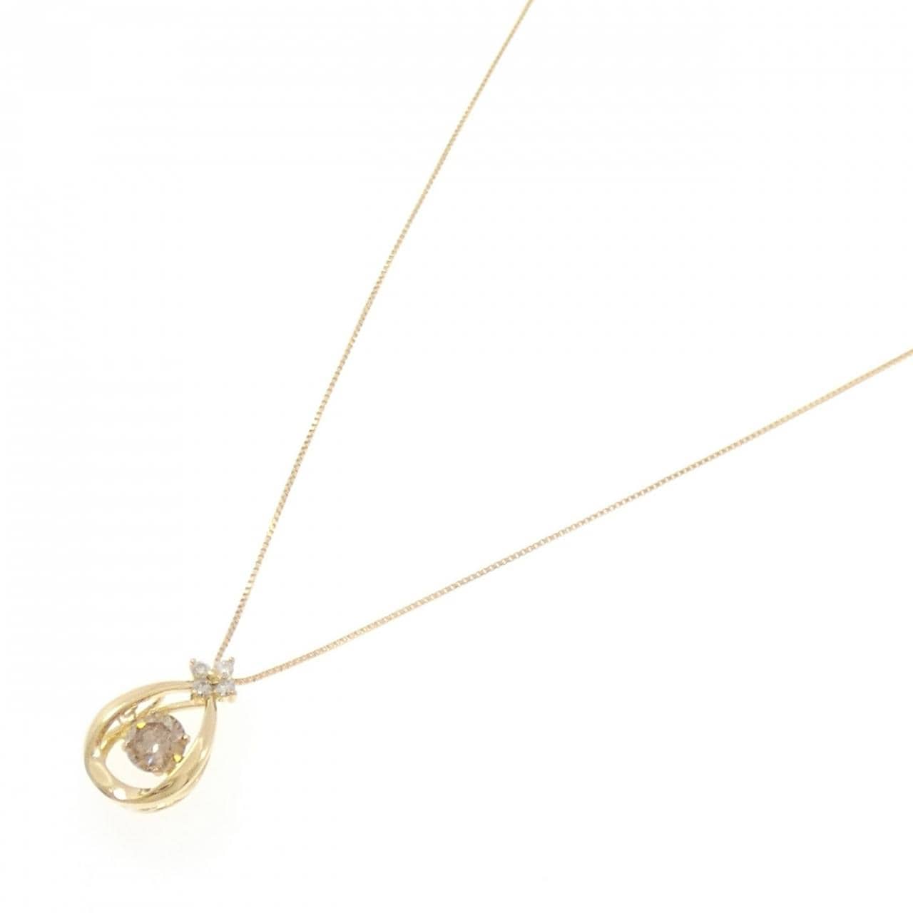 K18YG ダイヤモンド ネックレス 0.50CT