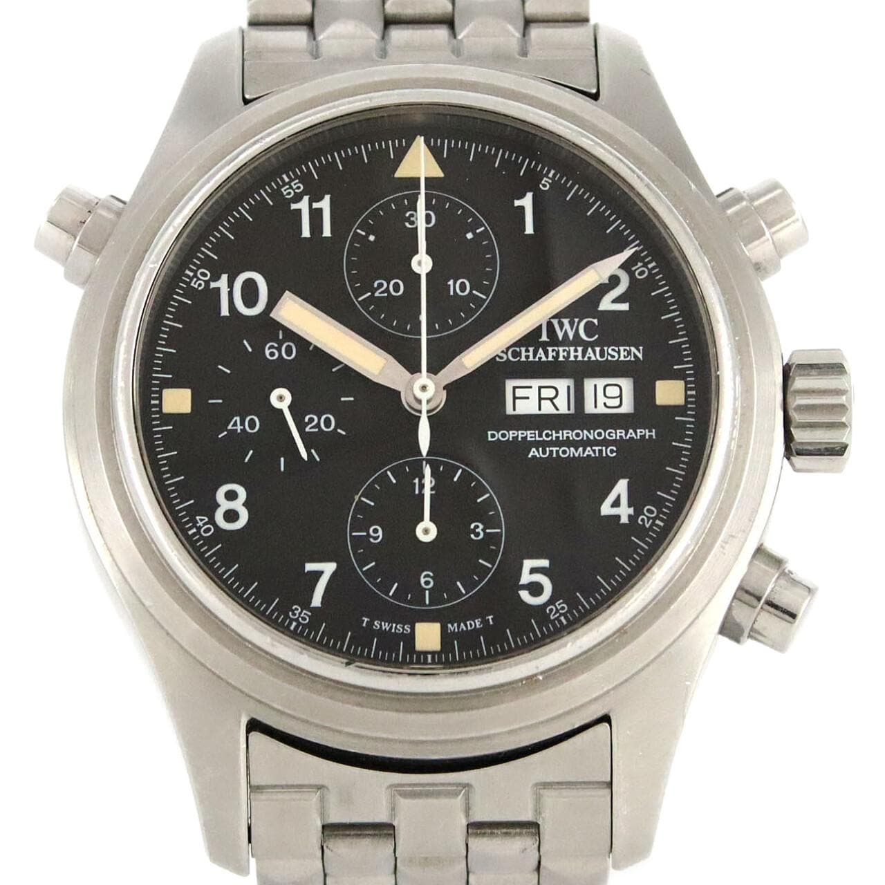【ノーメンテナンス還元価格】IWC フリーガードッペルクロノ IW371319 SS 自動巻