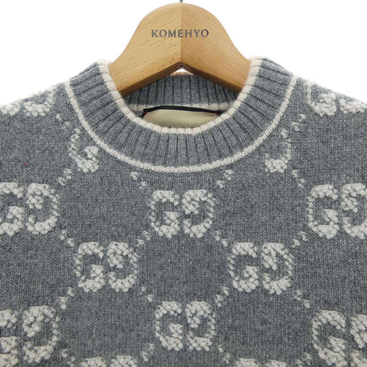 グッチ GUCCI GGブークレウールジャカードトップ 770059 XKCNA ニット