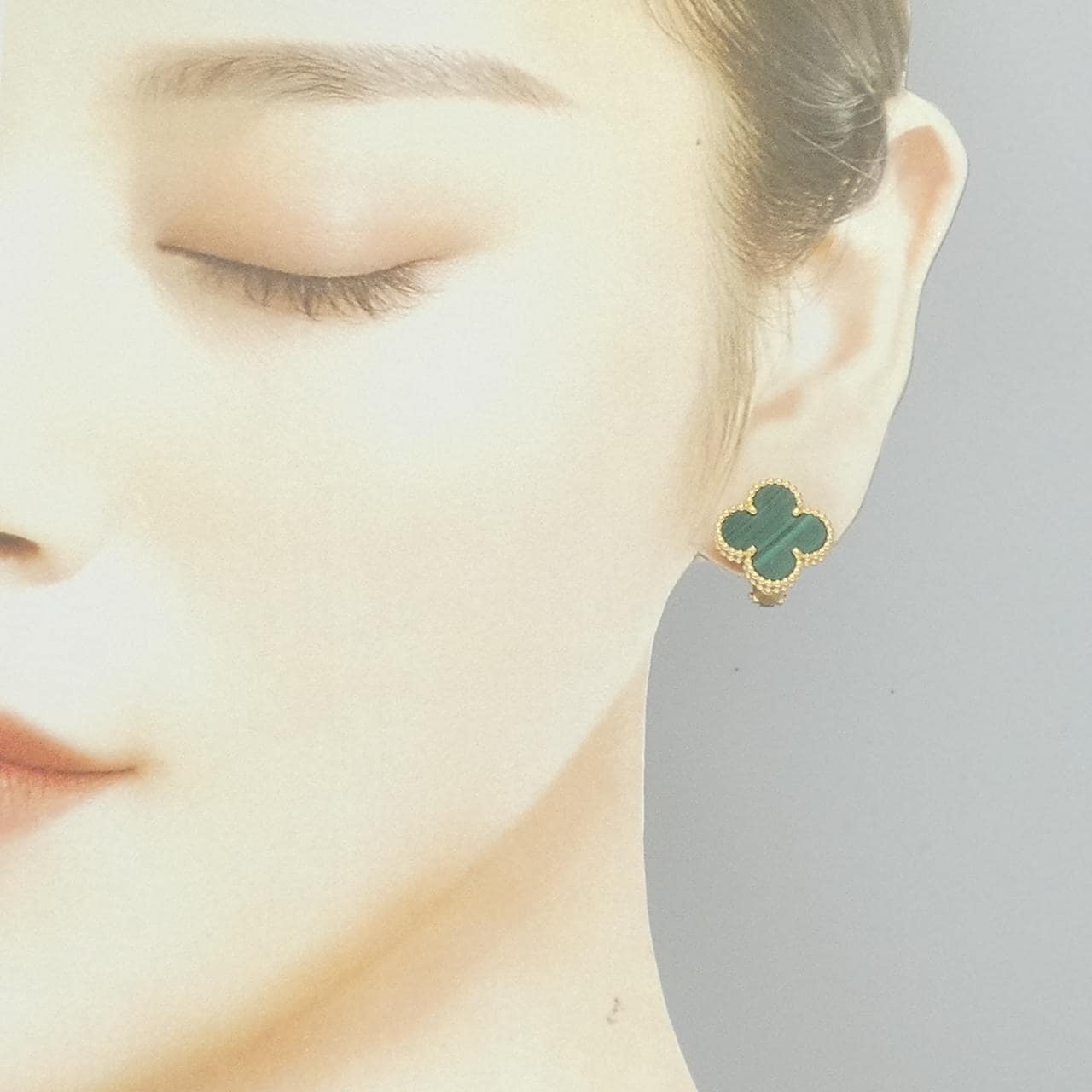 ヴァンクリーフ&アーペル ヴィンテージアルハンブラ ピアス