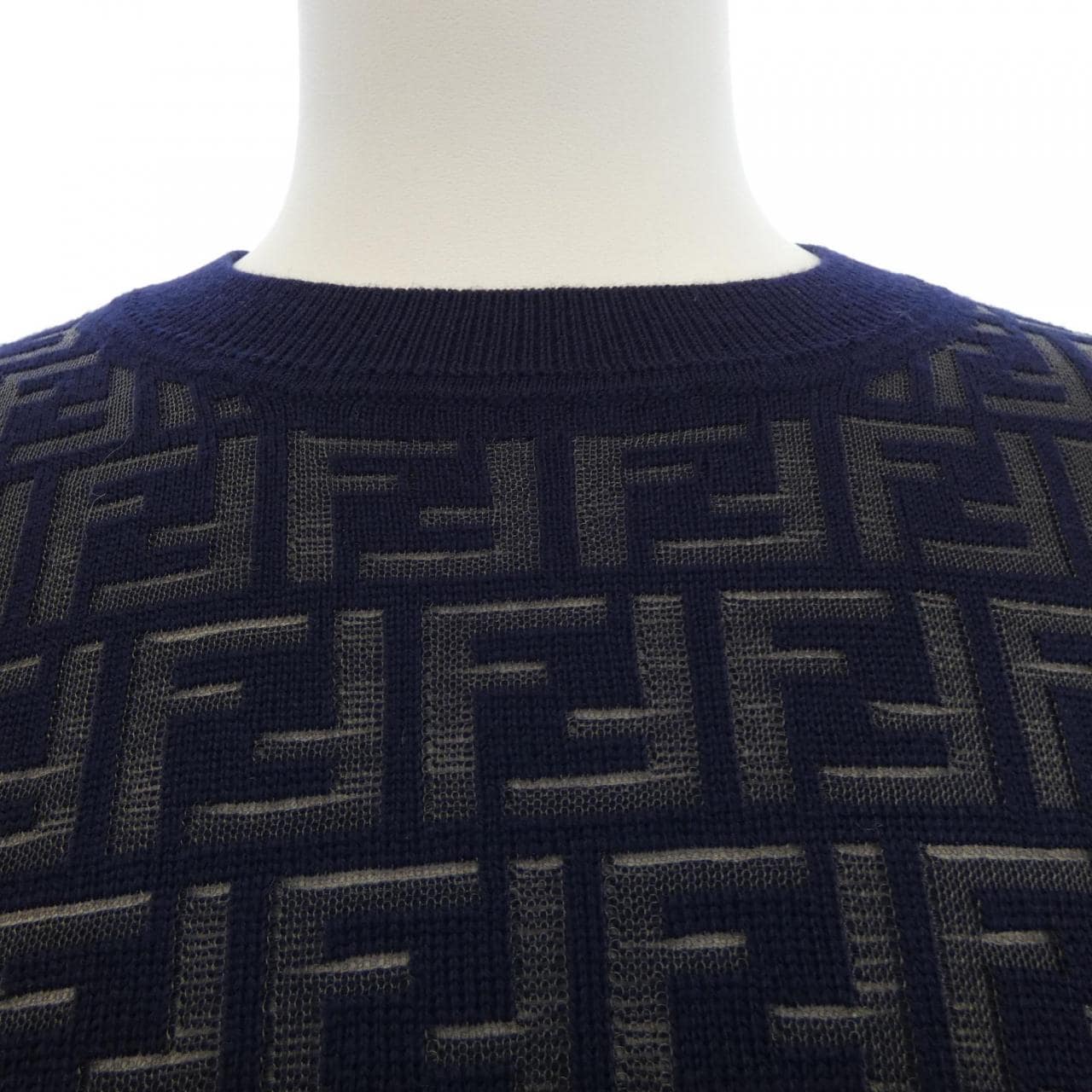 フェンディ FENDI エンブロイダードコットンスエットシャツ FZY063 AAUQ ニット