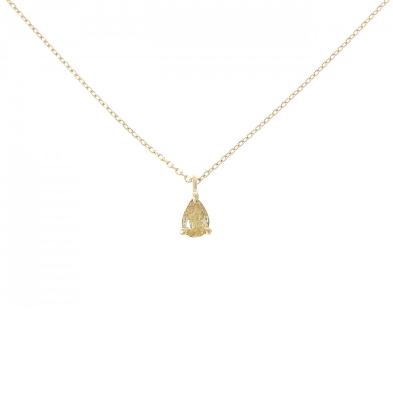 K18YG ダイヤモンド ネックレス 0.18CT
