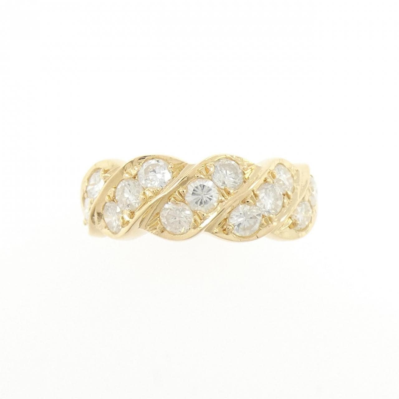 K18YG ダイヤモンド リング 1.00CT