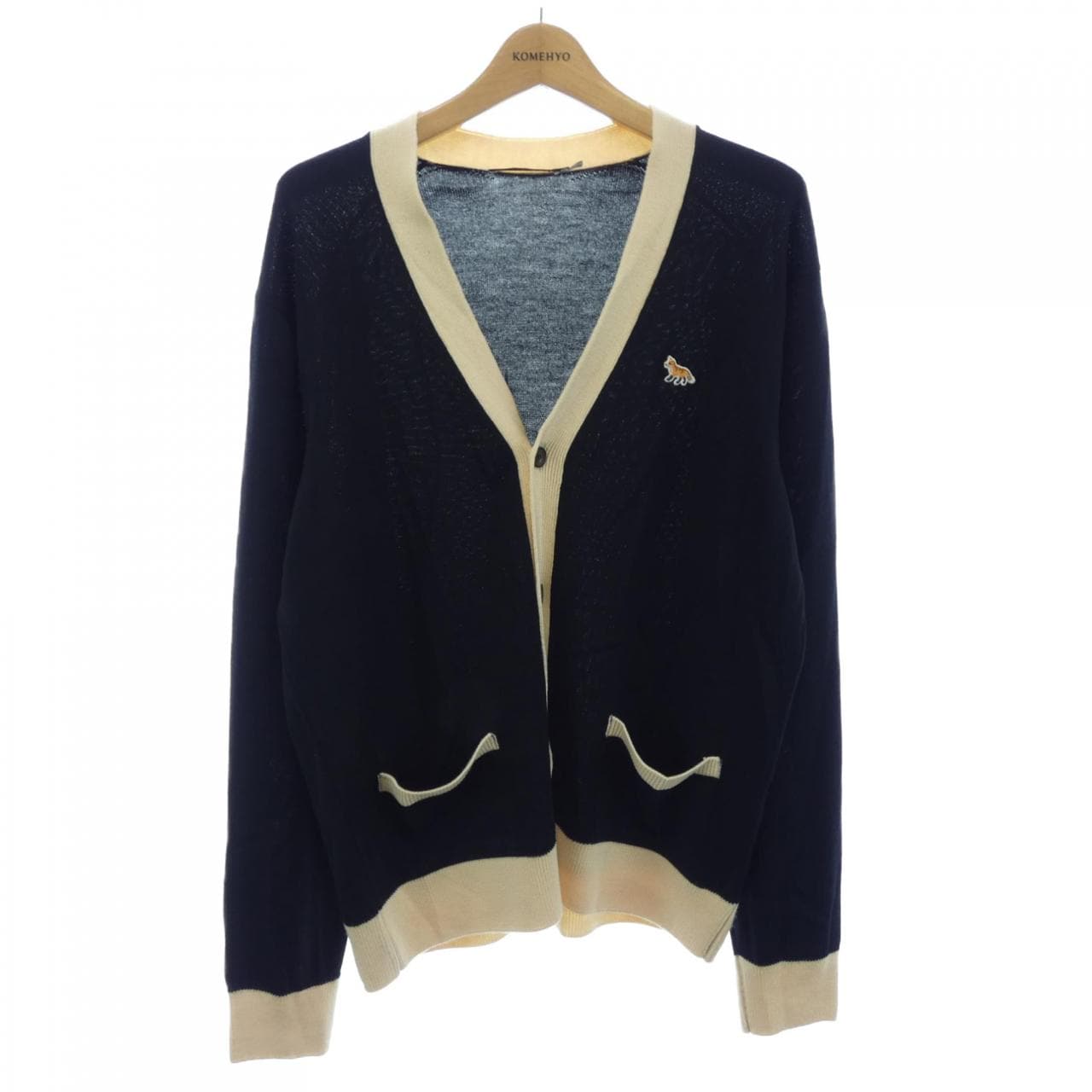 コメ兵｜メゾンキツネ MAISON KITSUNE カーディガン｜MAISON KITSUNE