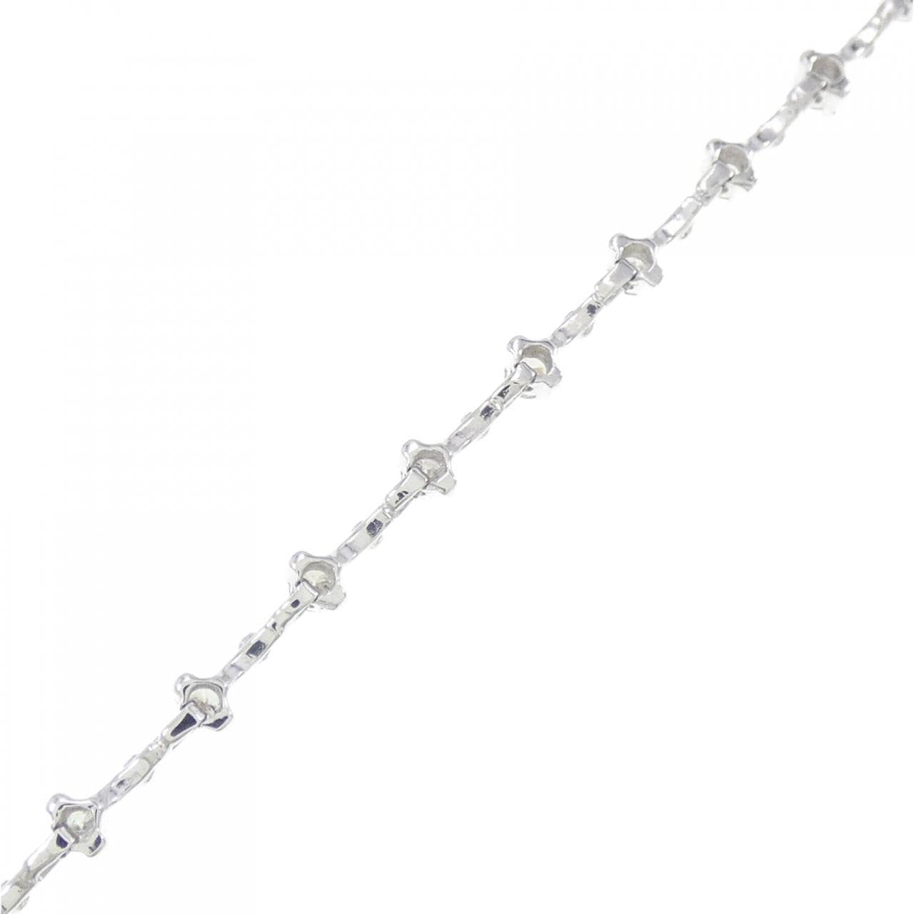 K18WG Diamond Bracelet 0.51CT