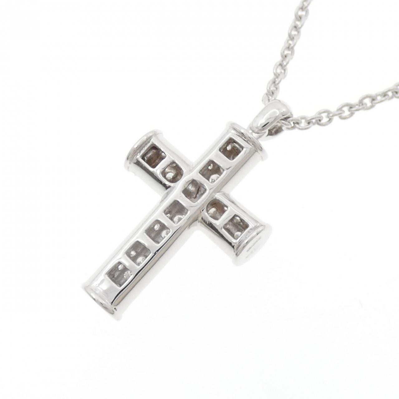 BVLGARI Latin Cross Necklace