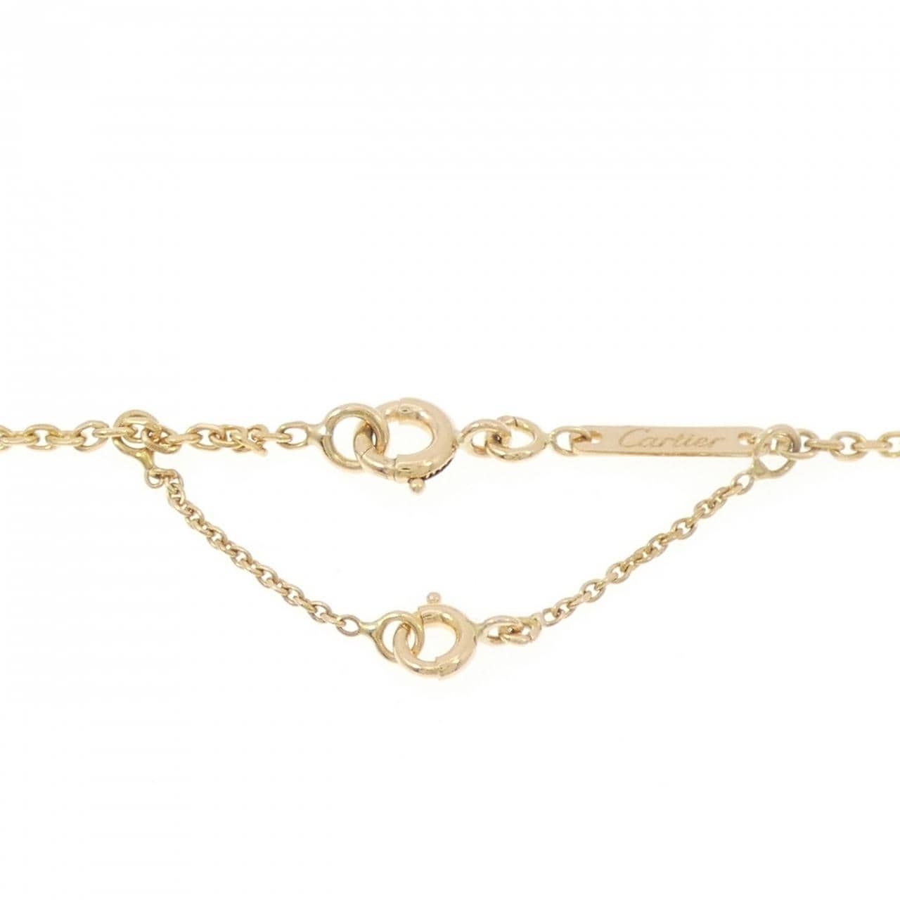 カルティエ Cハート ネックレス