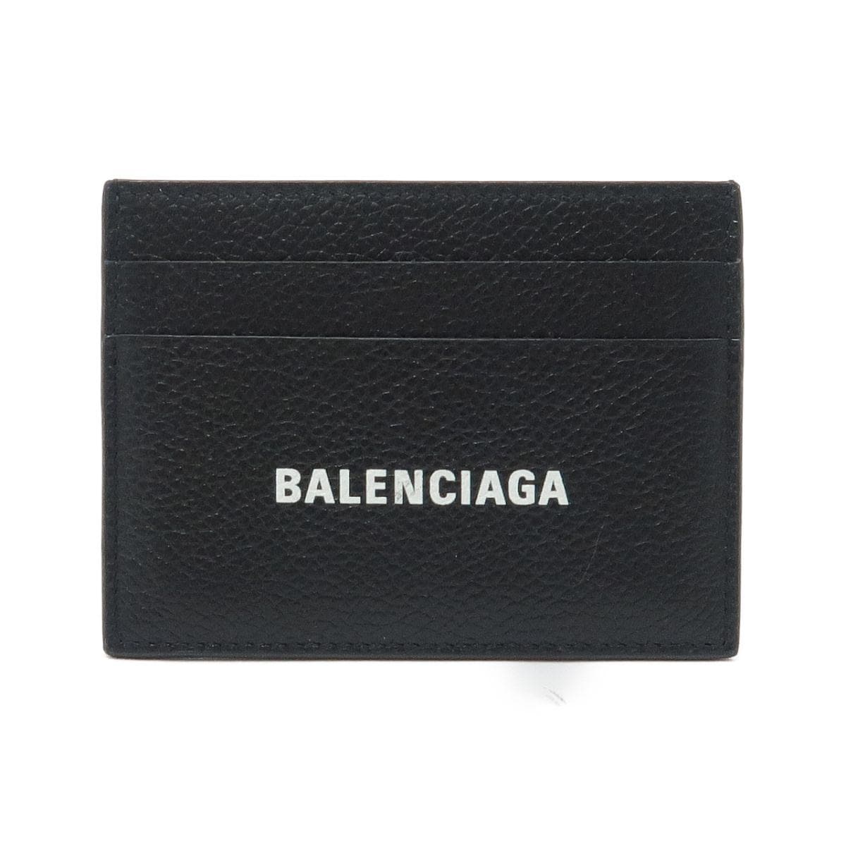 カラーブラックバレンシアガ　カードケース