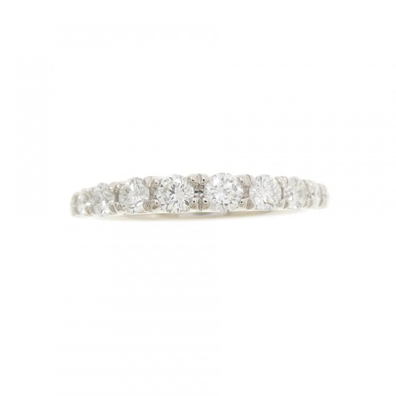 PT900 ハーフエタニティ ダイヤモンド リング 0.54CT