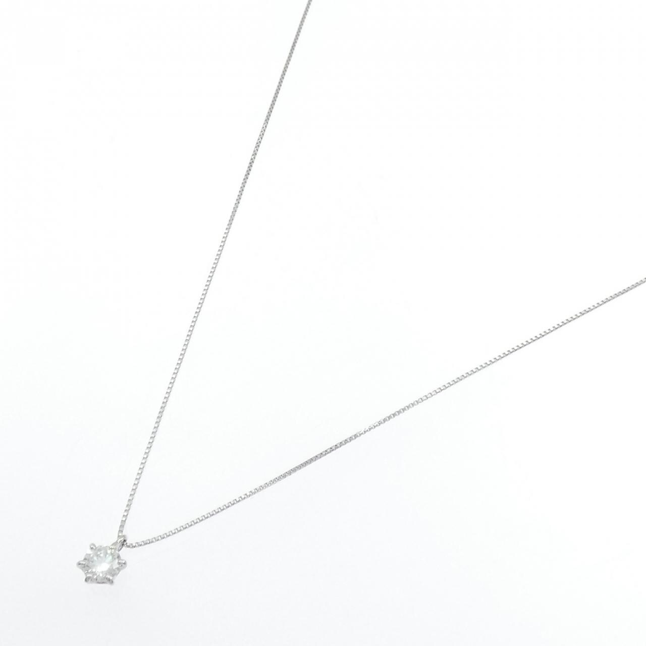 PT900/PT850 ダイヤモンド ネックレス 0.301CT G SI2 EXT