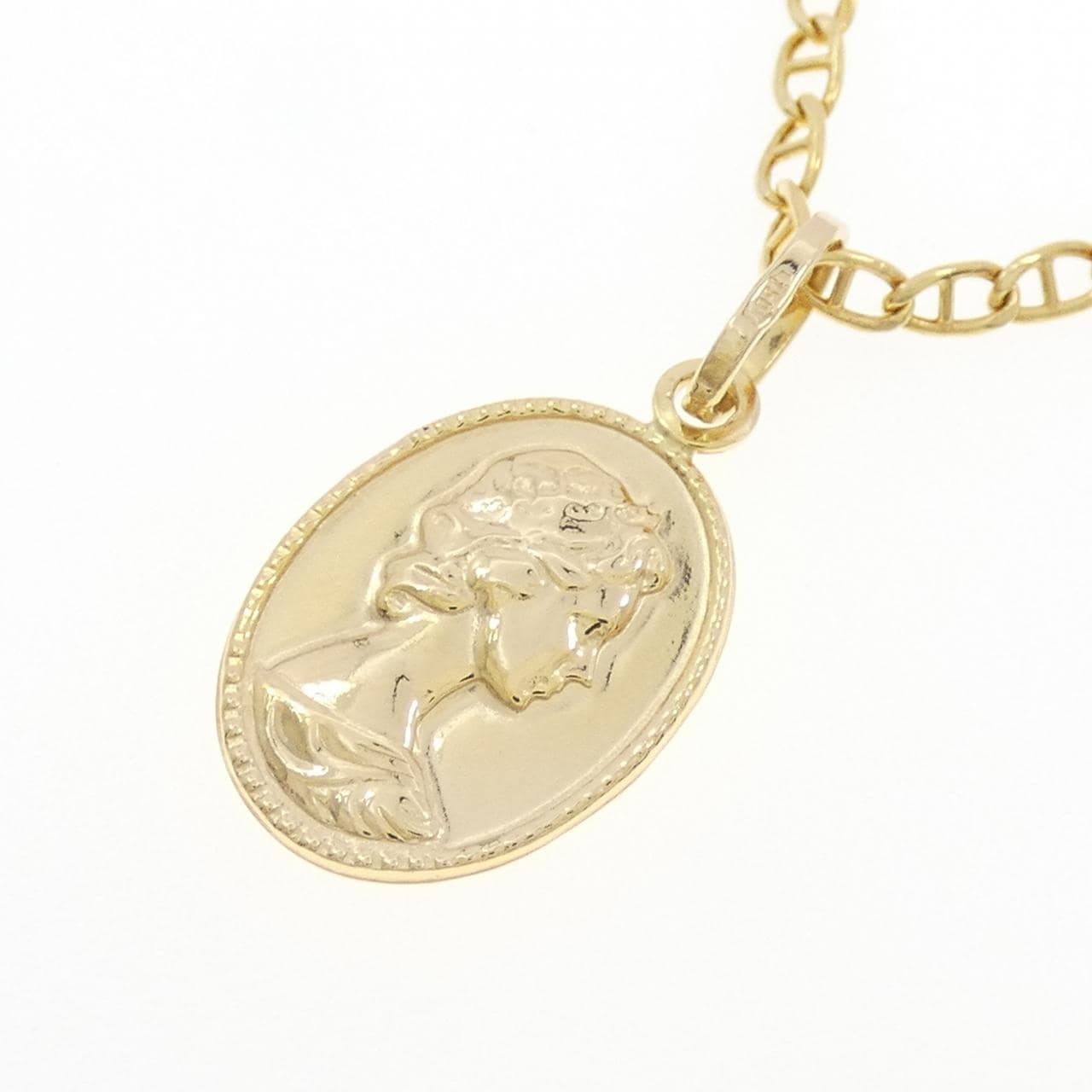750YG necklace