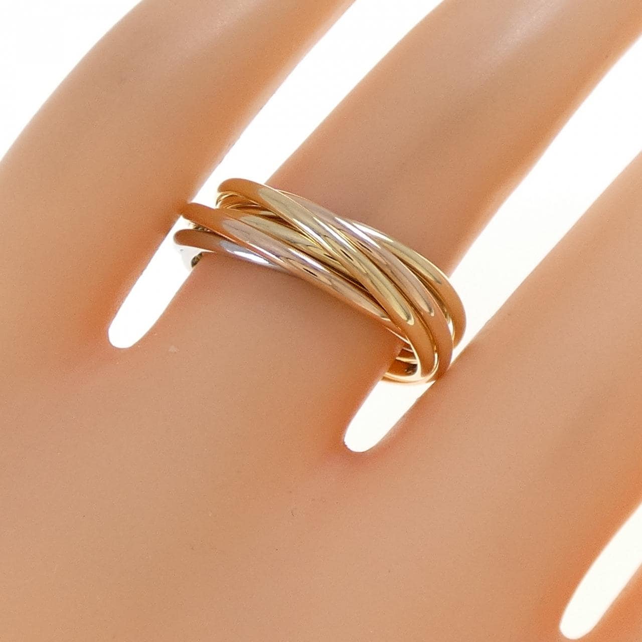 750スリーカラー リング