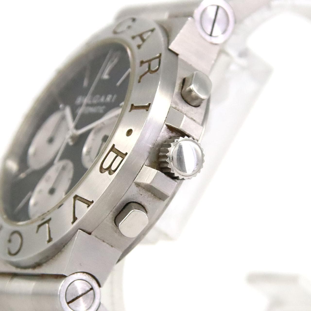 【ノーメンテナンス還元価格】ブルガリ ディアゴノスポーツクロノグラフ CH35SAUTO/CH35BSSD/AT SS 自動巻