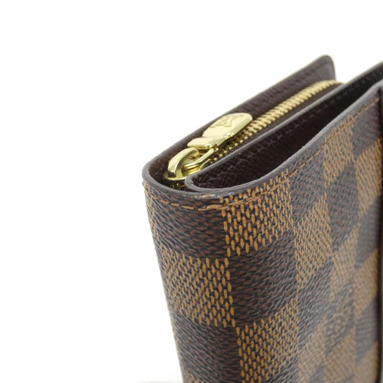 ルイヴィトン ダミエ コンパクト ジップ N61668 財布