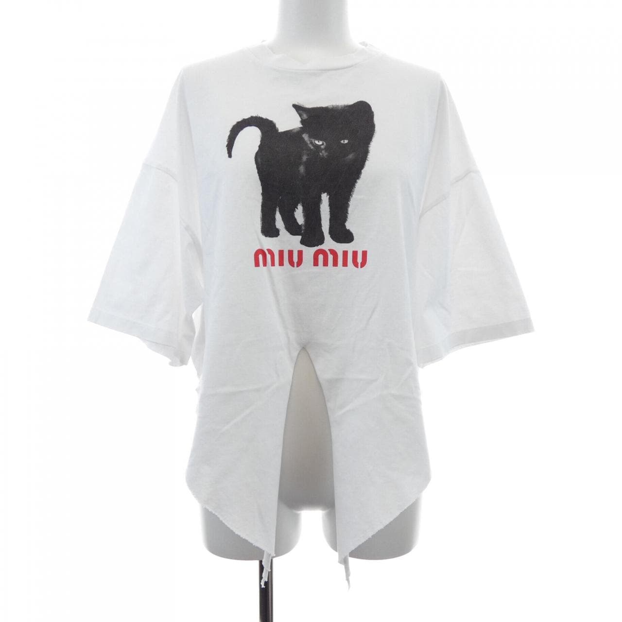 ミュウミュウ MIU MIU MJN315 1ZF8 Tシャツ
