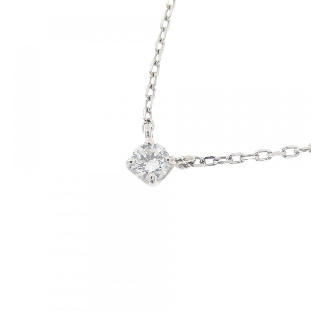 ヴァンドーム ダイヤモンド ネックレス 0.06CT