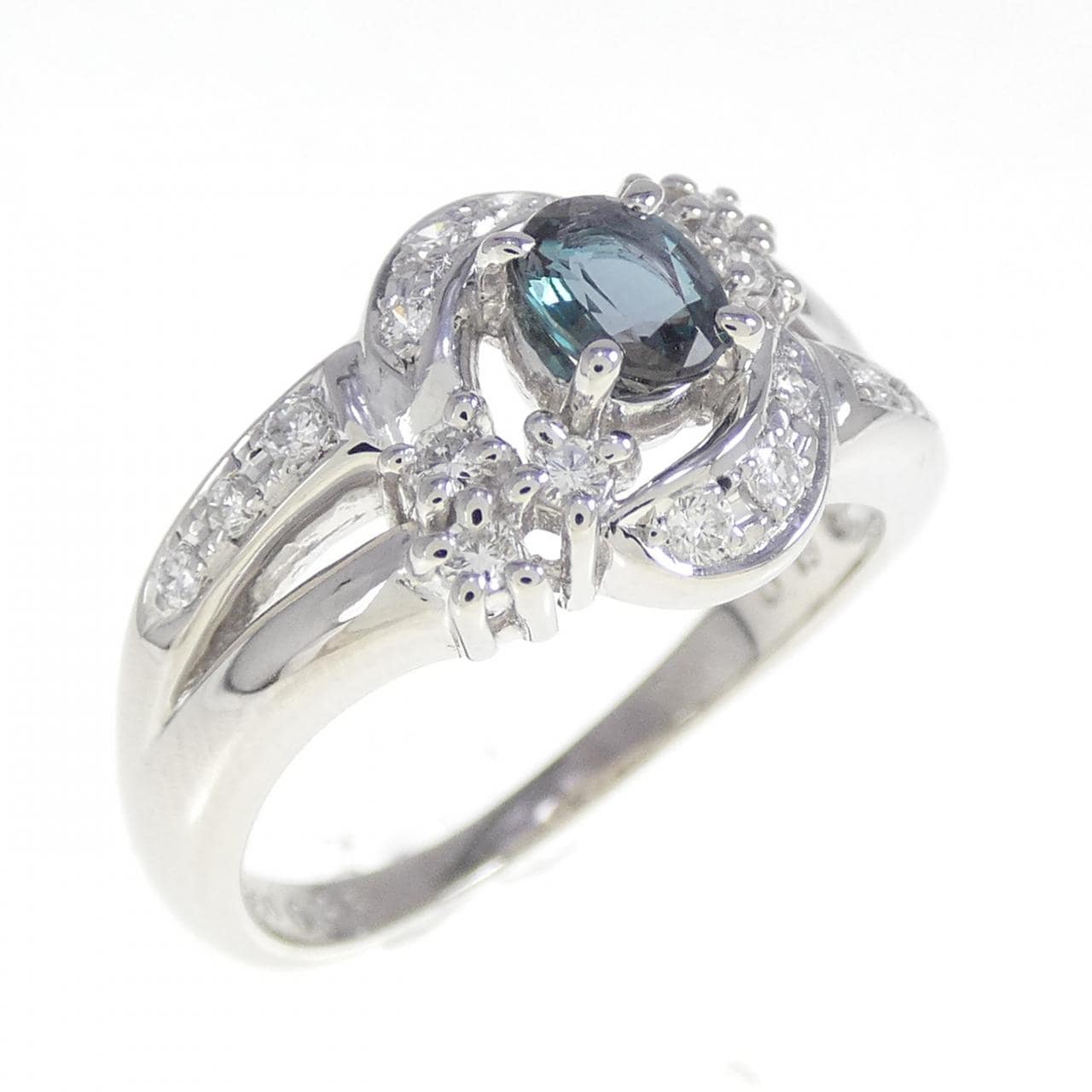 タサキ アレキサンドライト リング 0.36CT