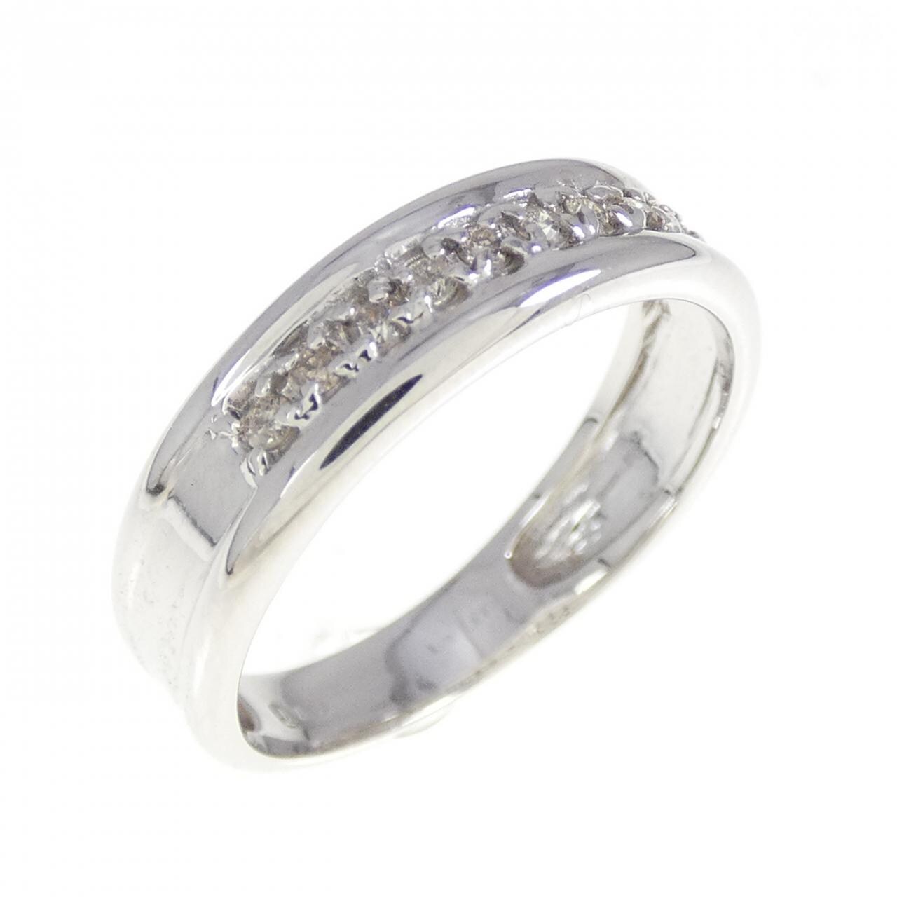 K18WG ダイヤモンド リング 0.10CT