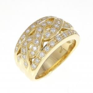 K18YG ダイヤモンド リング 0.50CT