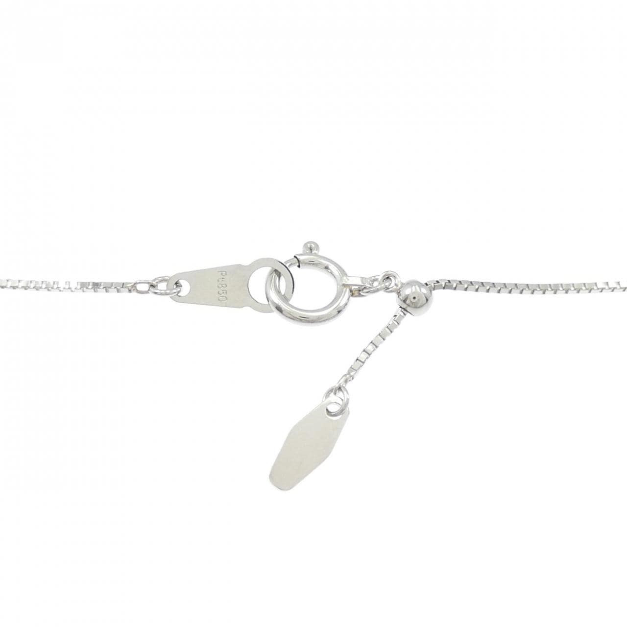 【新品】PT900/PT850 ダイヤモンド ネックレス 0.501CT E VS1-2 VG-GOOD