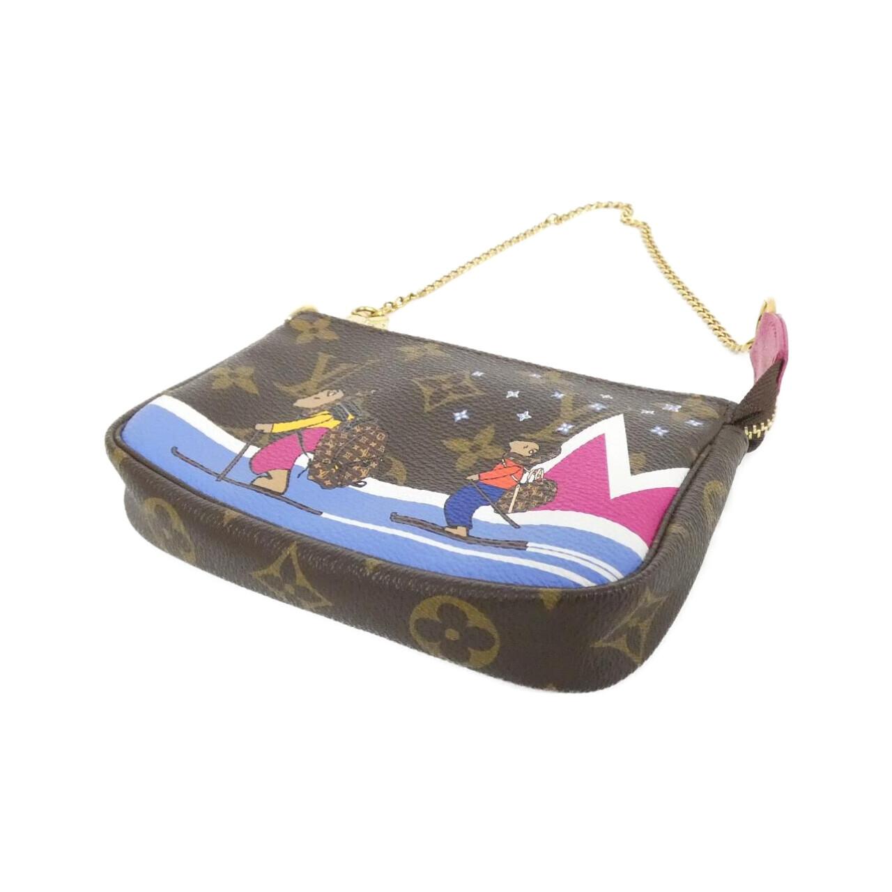 ルイヴィトン モノグラム(ホリデイ) ミニ ポシェット アクセソワール M67769 アクセサリーポーチ