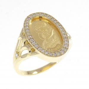 【新品】K18YG ダイヤモンド リング 0.19CT