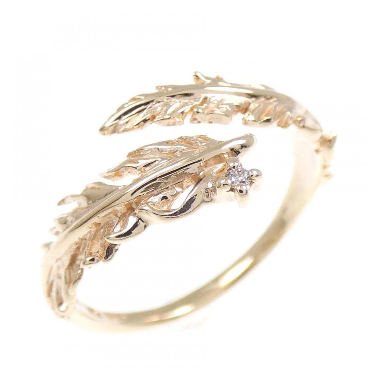 エテ リーフ ダイヤモンド リング