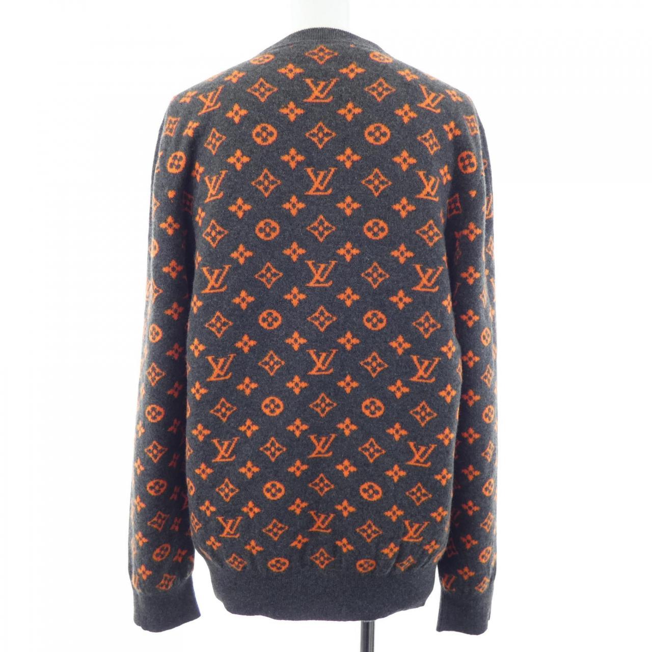 ルイヴィトン LOUIS VUITTON ハーフアンドハーフモノグラム HGN41WIXW ニット