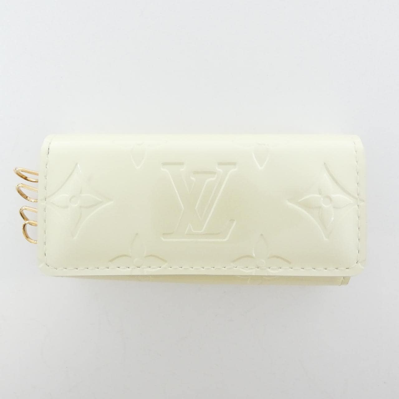 LOUIS VUITTON Vernis Multicle 4cm M91360 Key Case