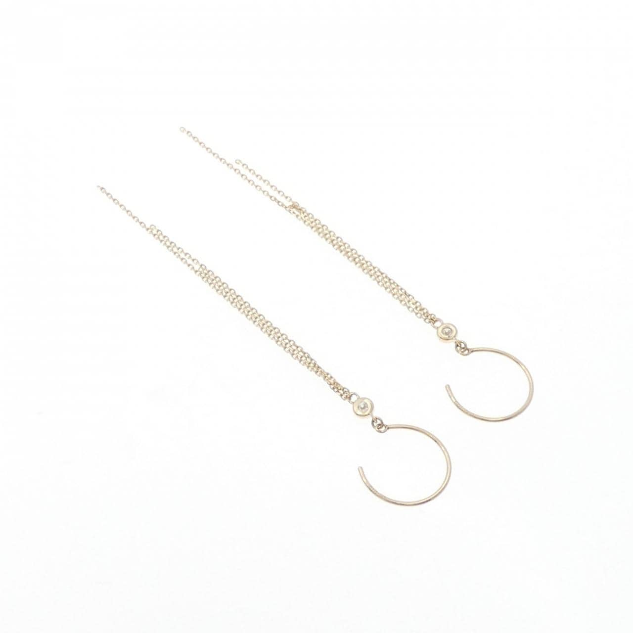 4゜C ダイヤモンド ピアス