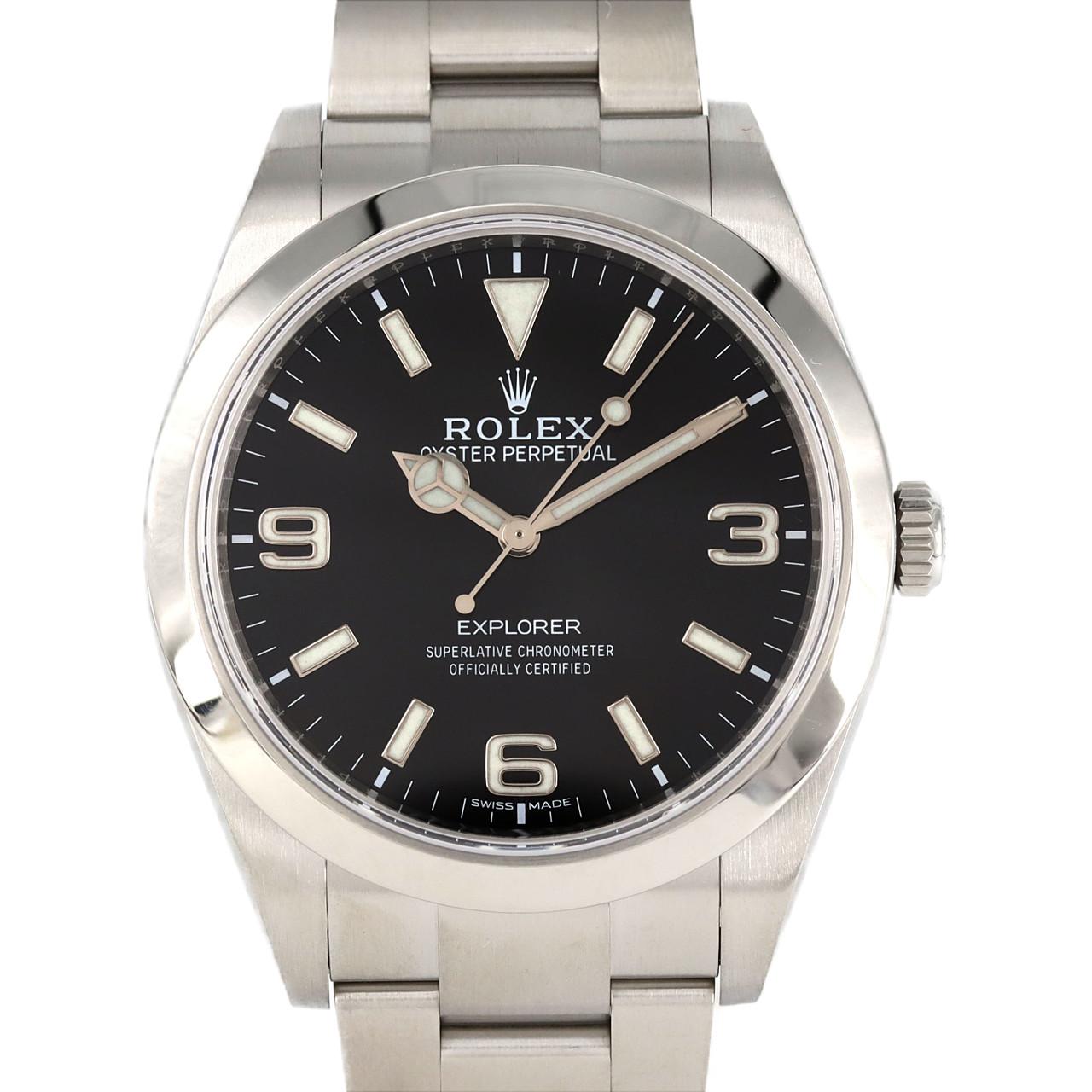 ROLEX Explorer I 214270 SS自動上弦隨機編號