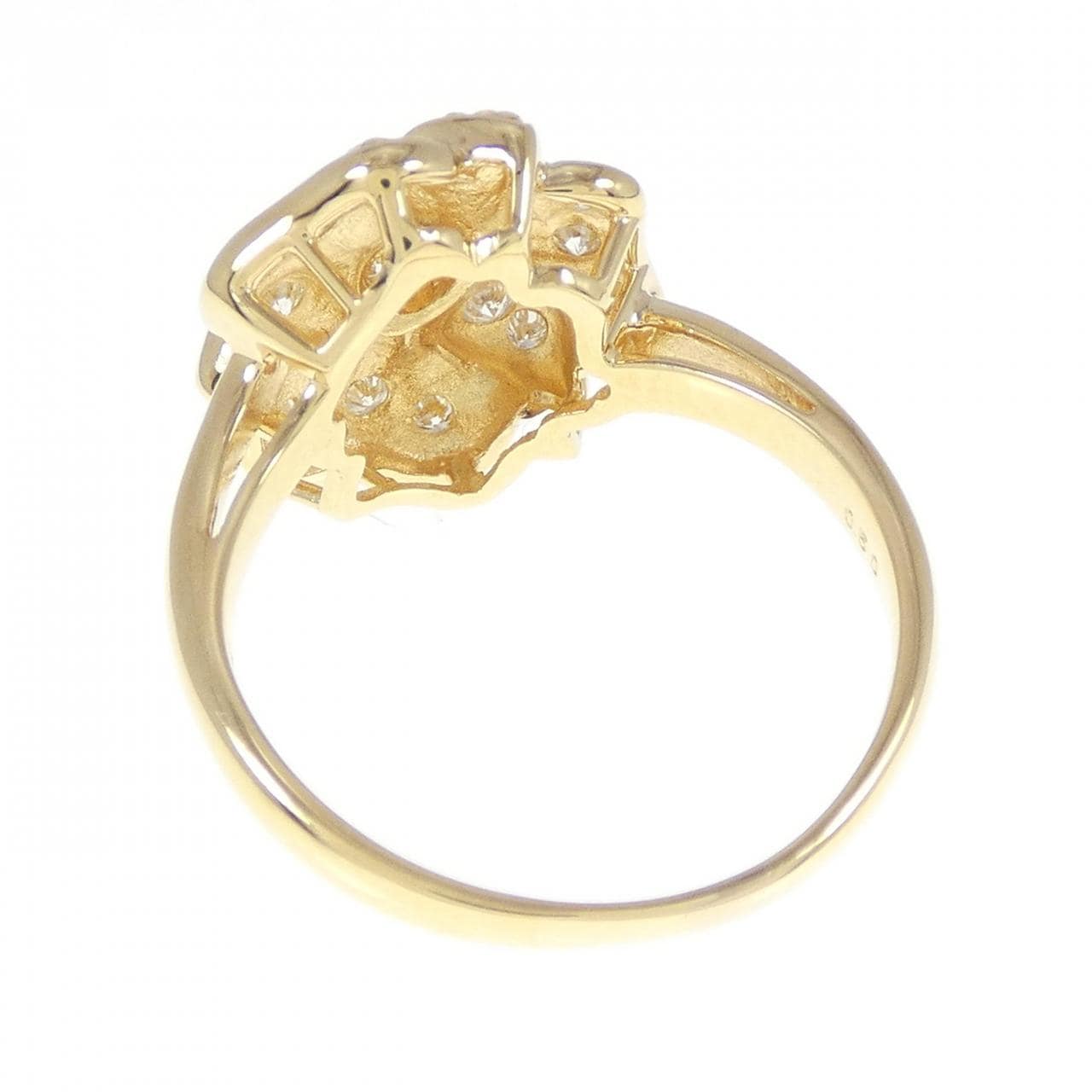 K18YG ダイヤモンド リング 0.50CT