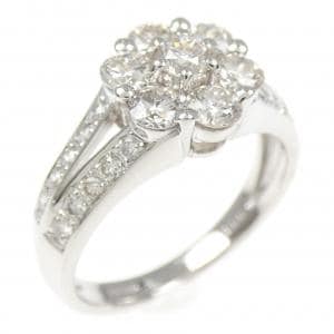 PT フラワー ダイヤモンド リング 1.00CT