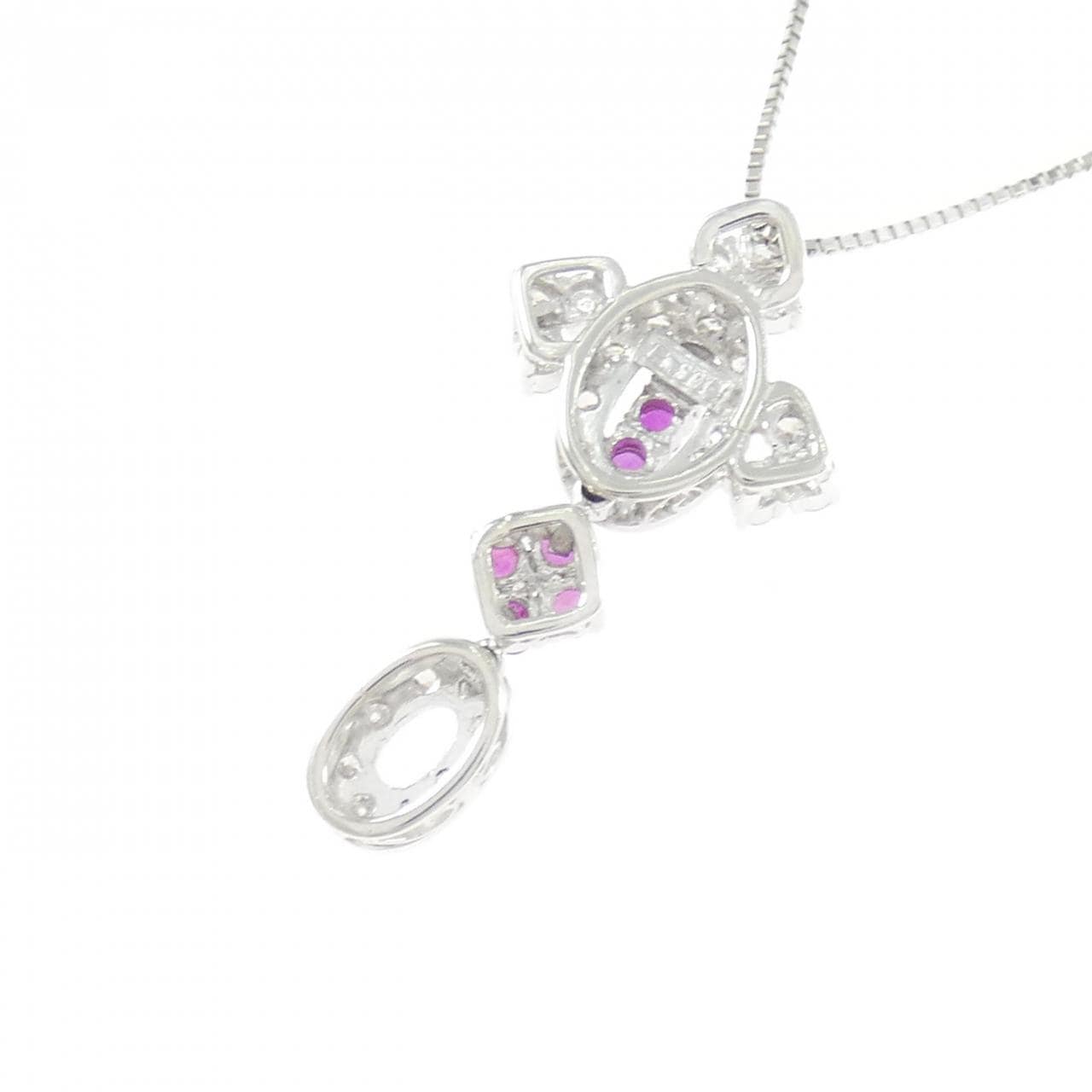 PM900/PT850 ルビー ネックレス