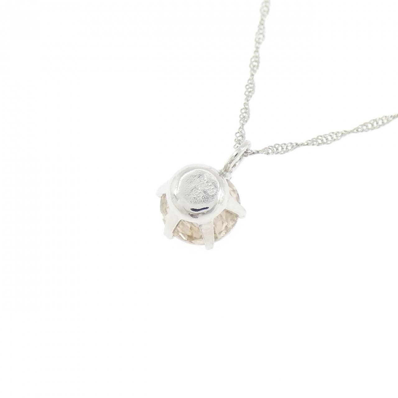 PT999/PT850 ダイヤモンド ネックレス 0.5CT