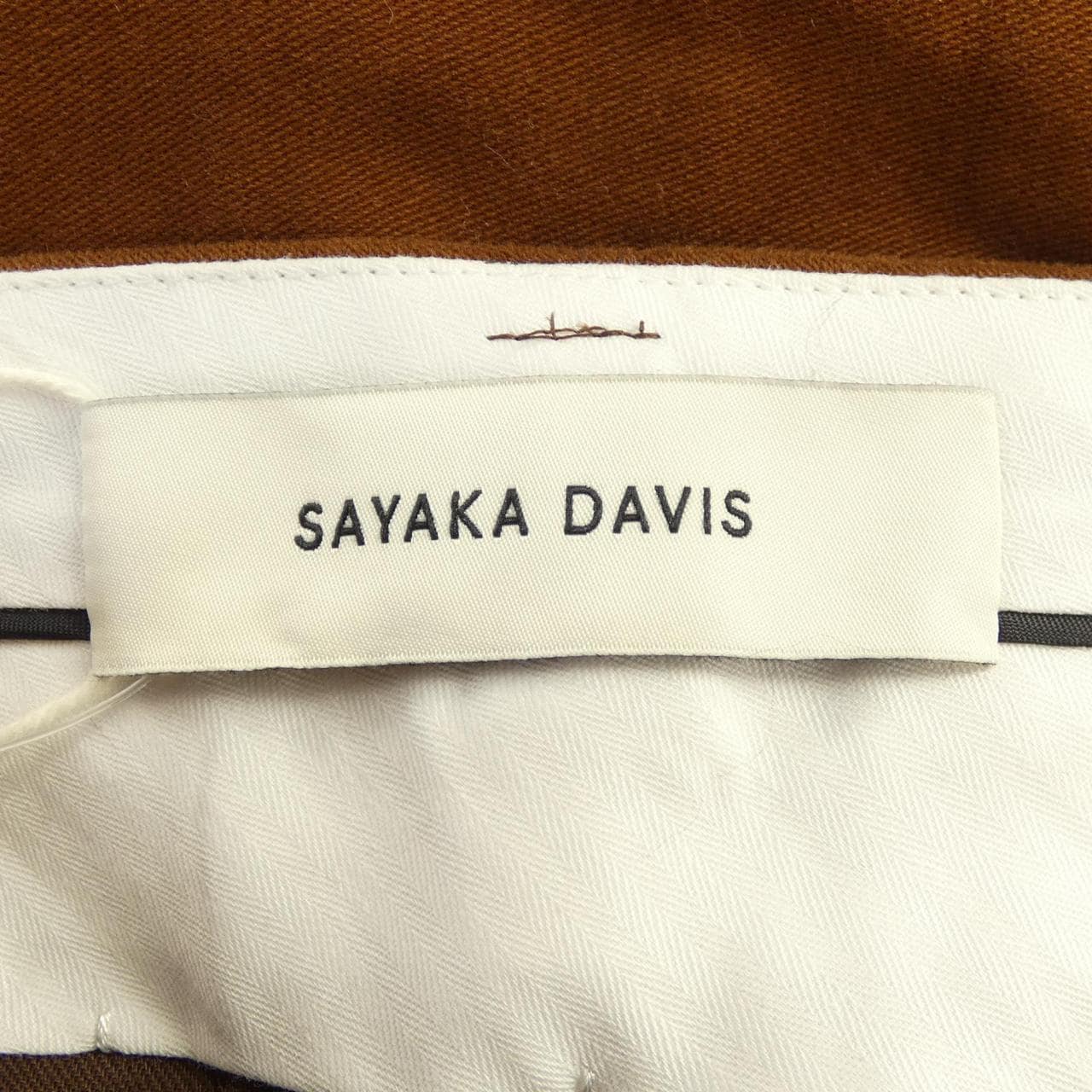 サヤカディヴィス SAYAKADAVIS パンツ