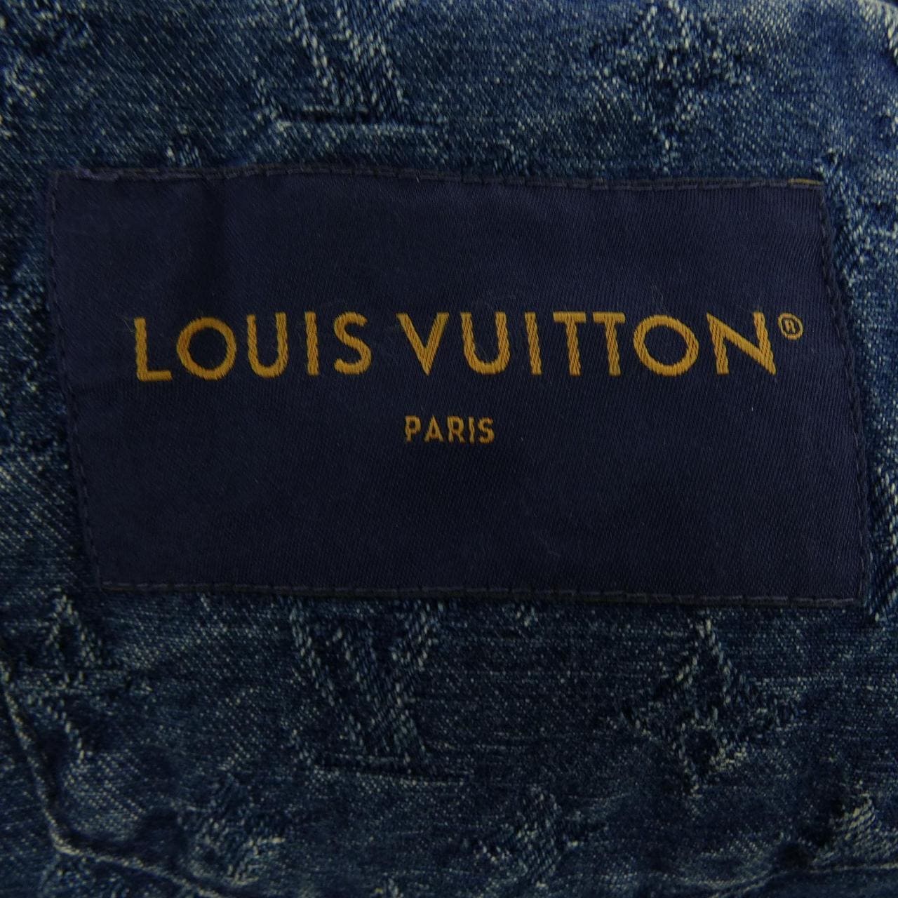 ルイヴィトン LOUIS VUITTON モノグラムジャカードデニムジャケット HRA79WUZD デニムジャケット