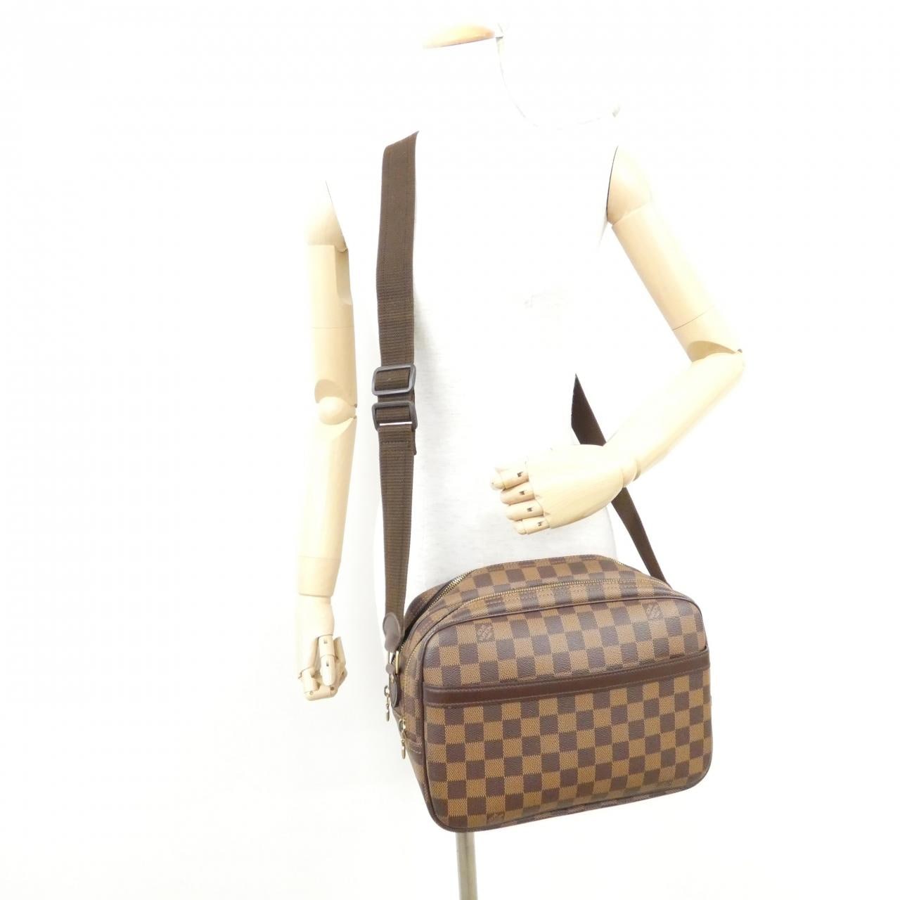 【LOUIS VUITTON】ルイヴィトン リポーター ショルダーバッグ ダミエ エベヌ N45253 SF1006/kt06638ar