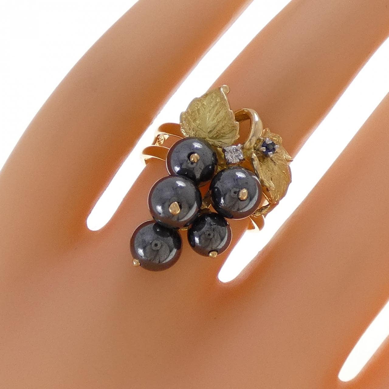 アズ タイム ヘマタイト リング