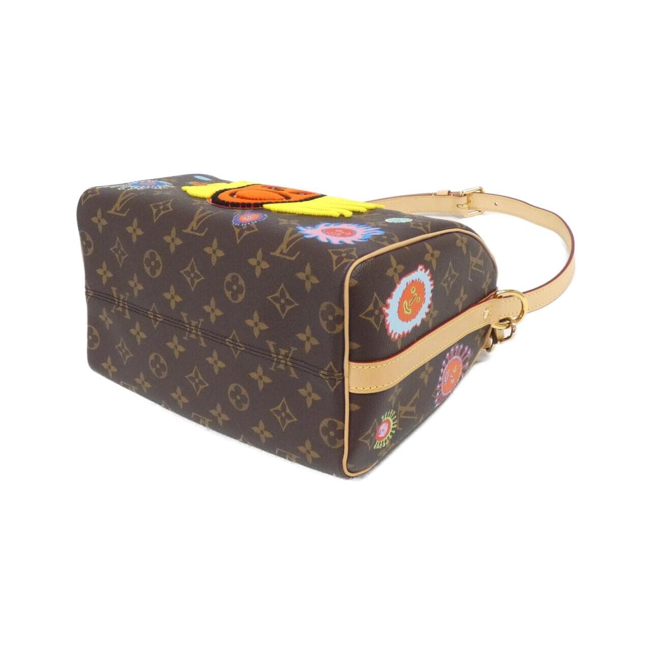 LOUIS VUITTON Monogram (LV X YK) Speedy Bandouliere 25 公分 M46426 波士頓包