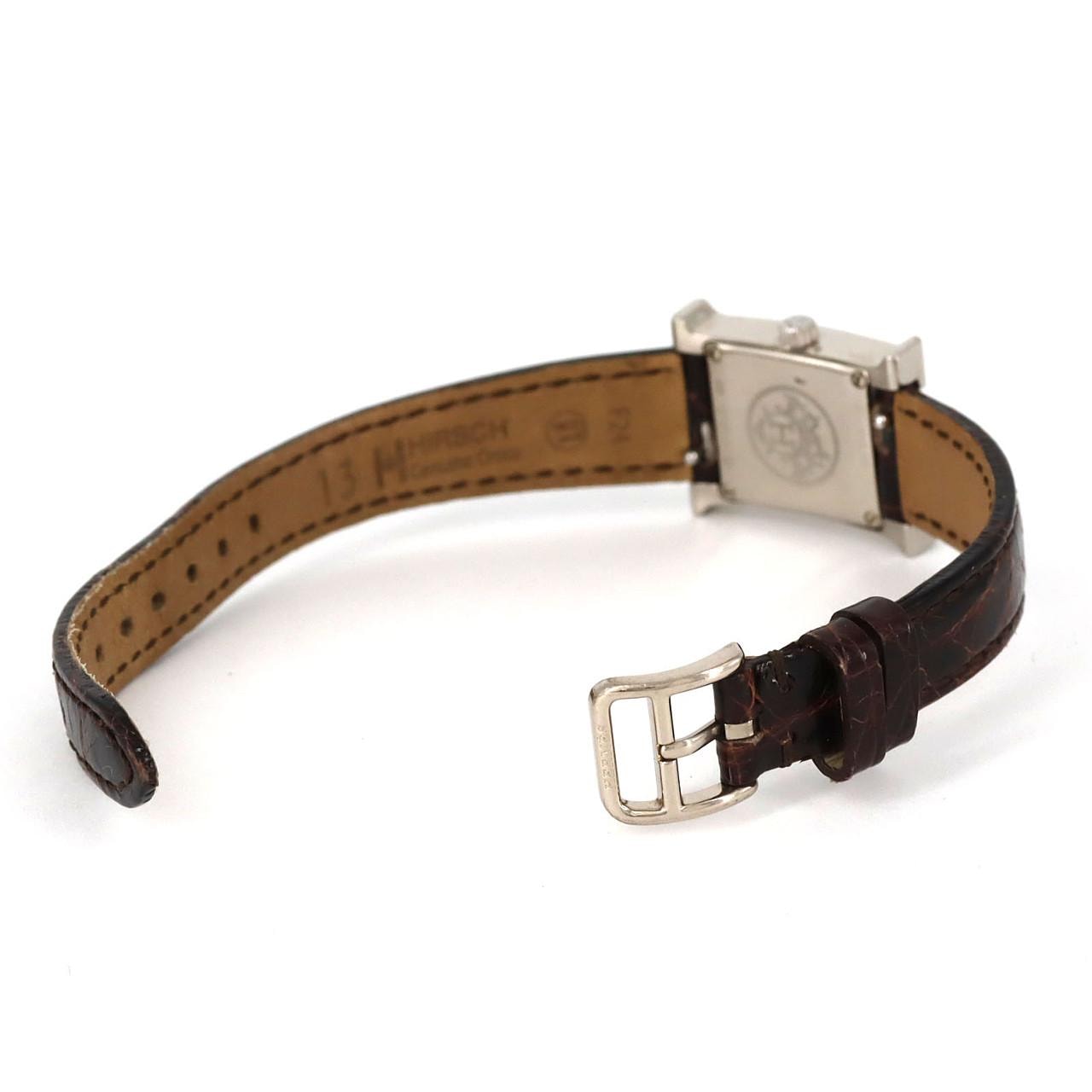 【ノーメンテナンス還元価格】エルメス Hウォッチ WG/D HH1.191 WG クォーツ