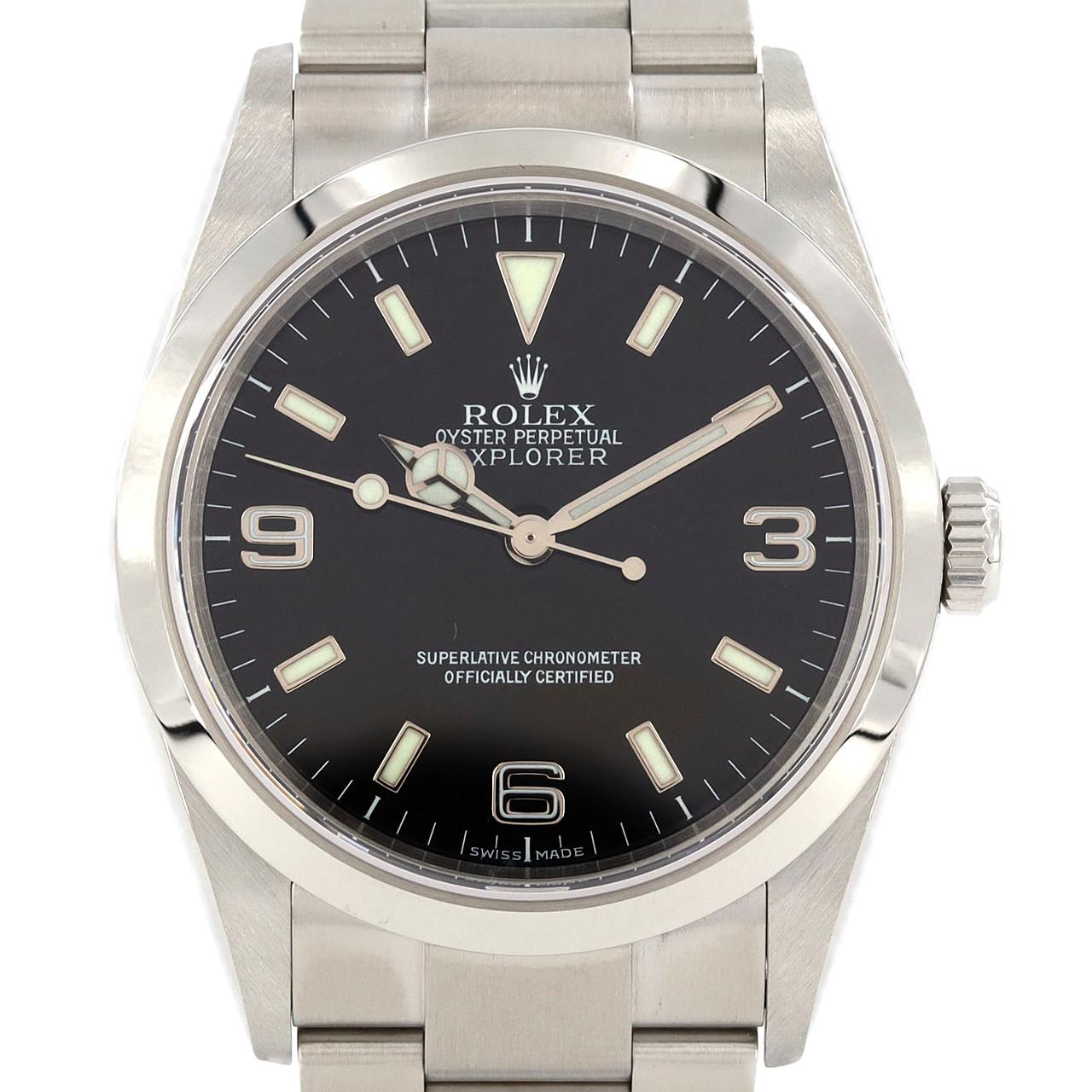 ROLEX Explorer I 114270 SS自动上弦Y 编号