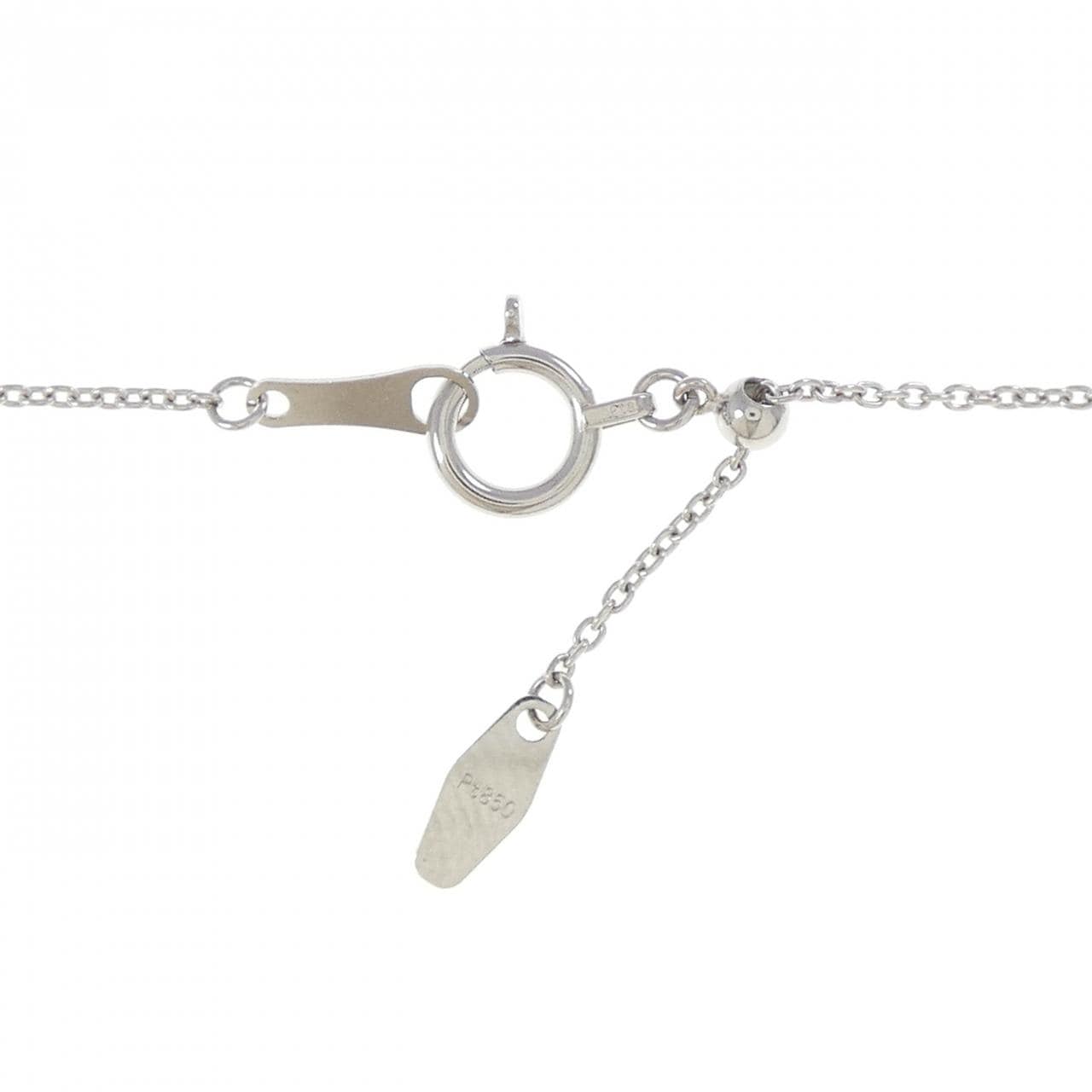 【再加工款】PT900/PT850鑽石項鍊 1.088克拉 D色 VS1淨度 VG