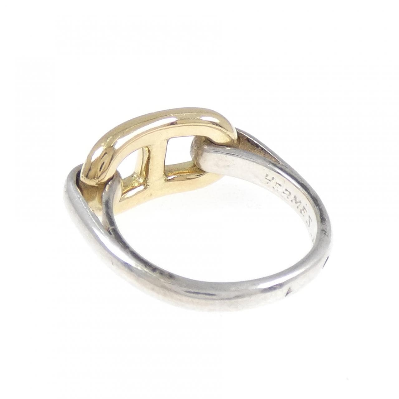 【ヴィンテージ】エルメス シェーヌダンクル リング