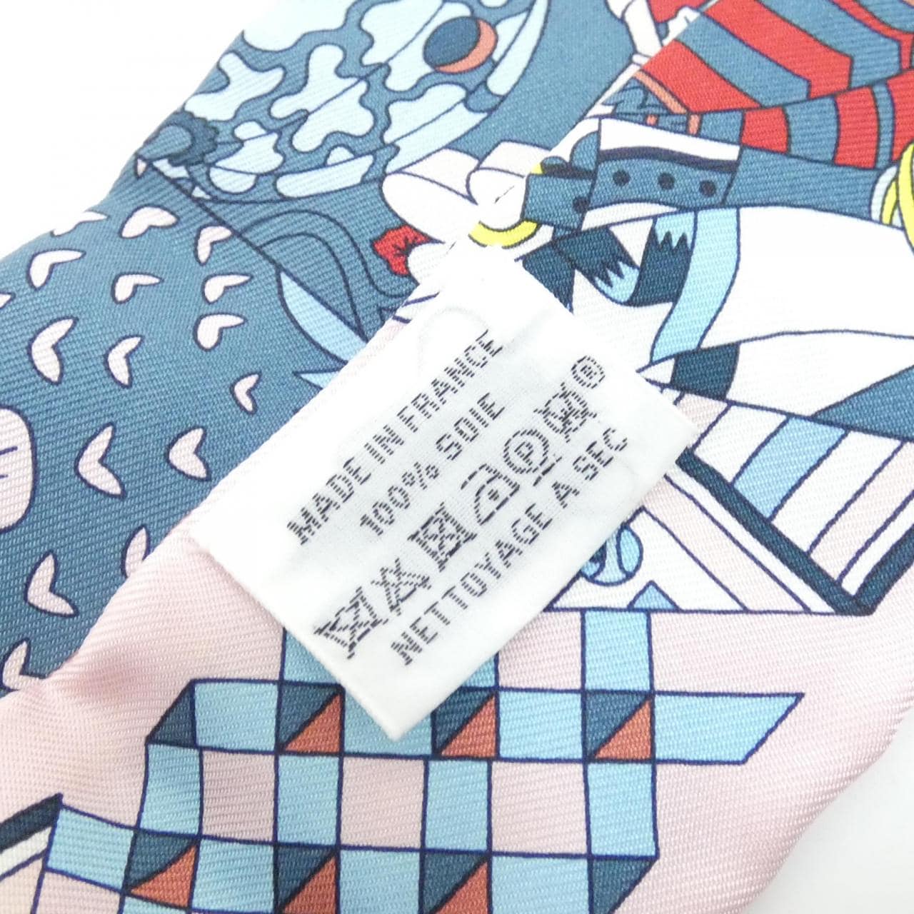 エルメス DE L'OMBRELLE AUX DUELX ツイリー 063464S スカーフ