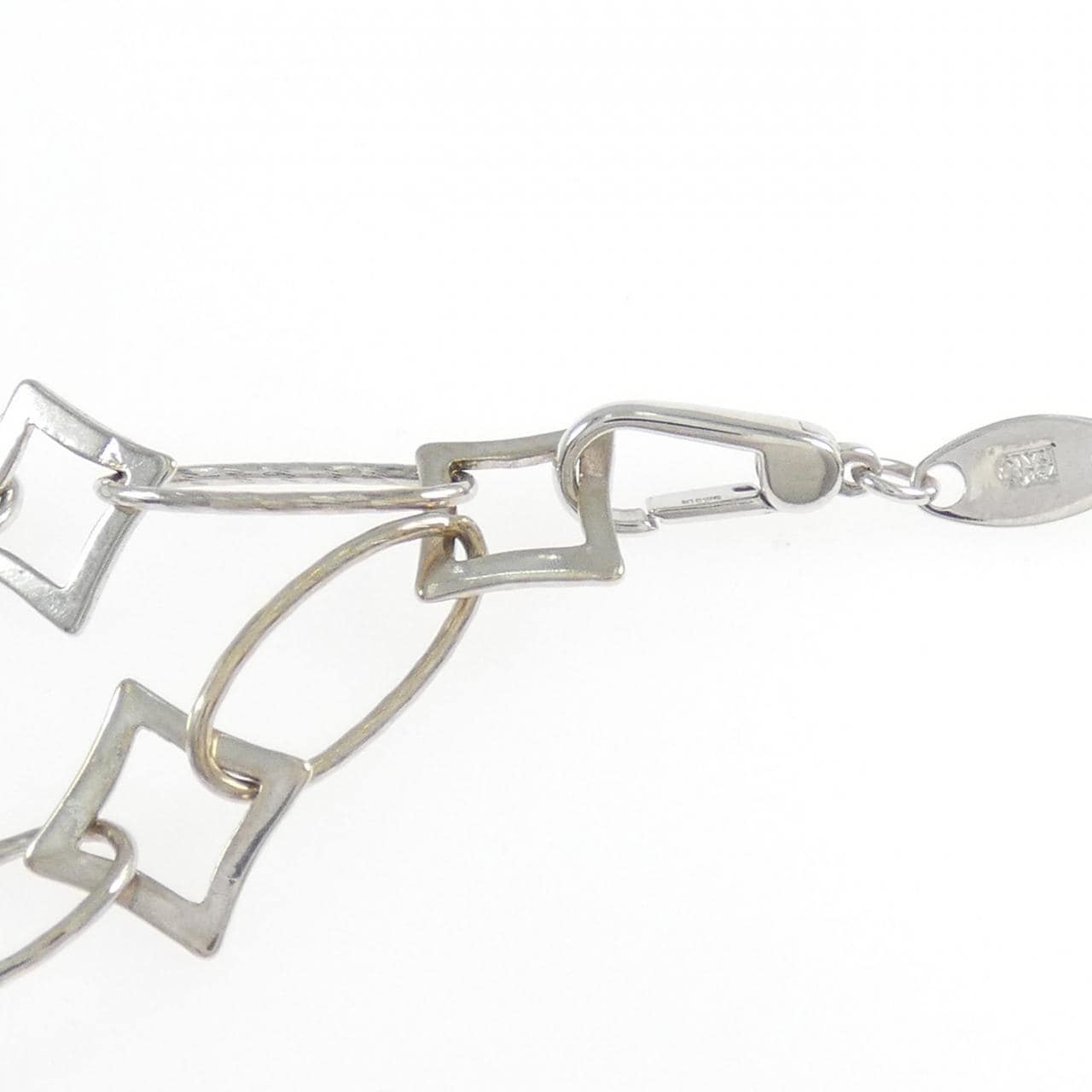 K18WG 黒蝶パール ネックレス