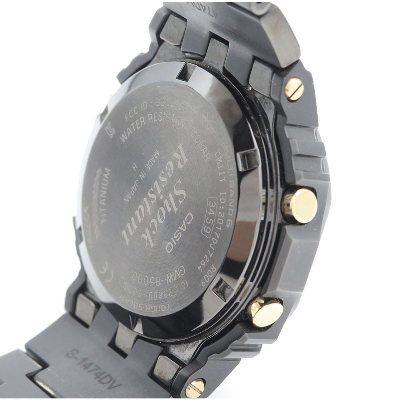 カシオ G-SHOCK 電波時計 GMW-B5000TB-1JR TI ソーラークォーツ