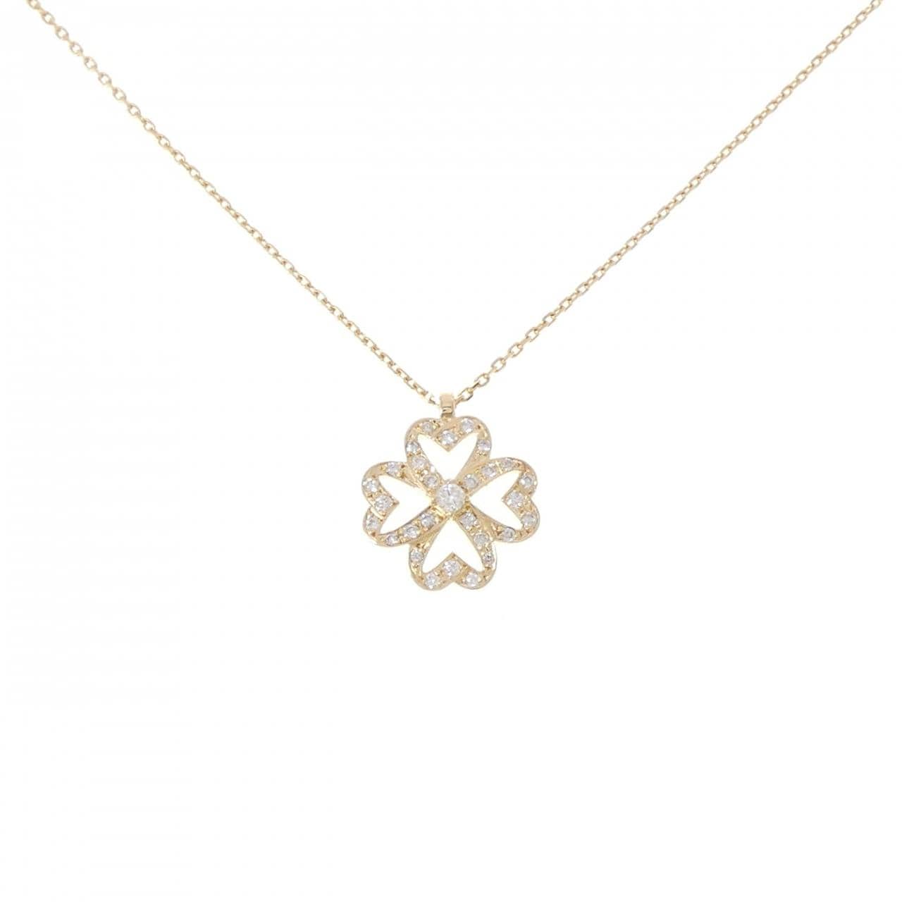 ヴァンドーム ダイヤモンド ネックレス 0.18CT