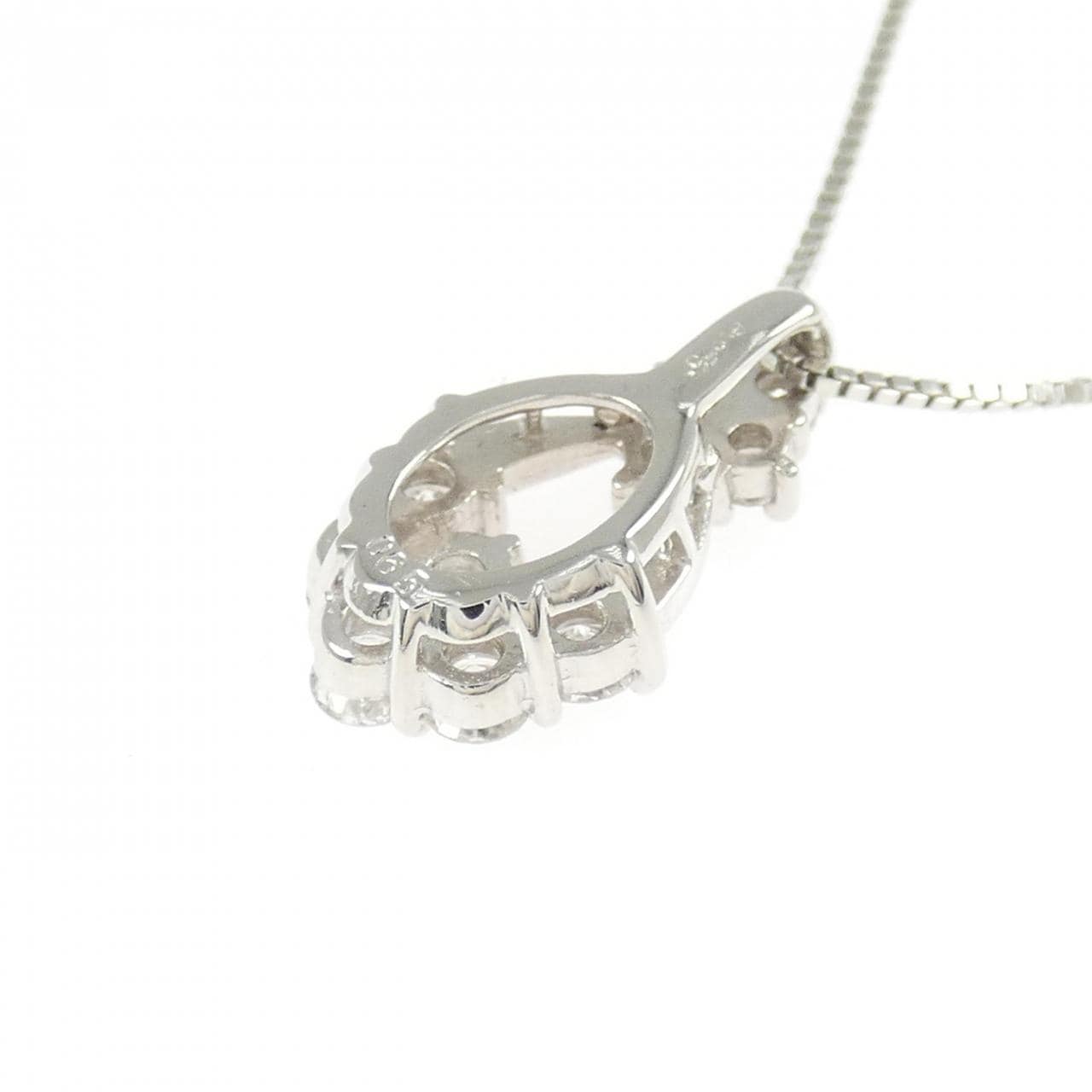 PT900/PT850 ダイヤモンド ネックレス 0.65CT