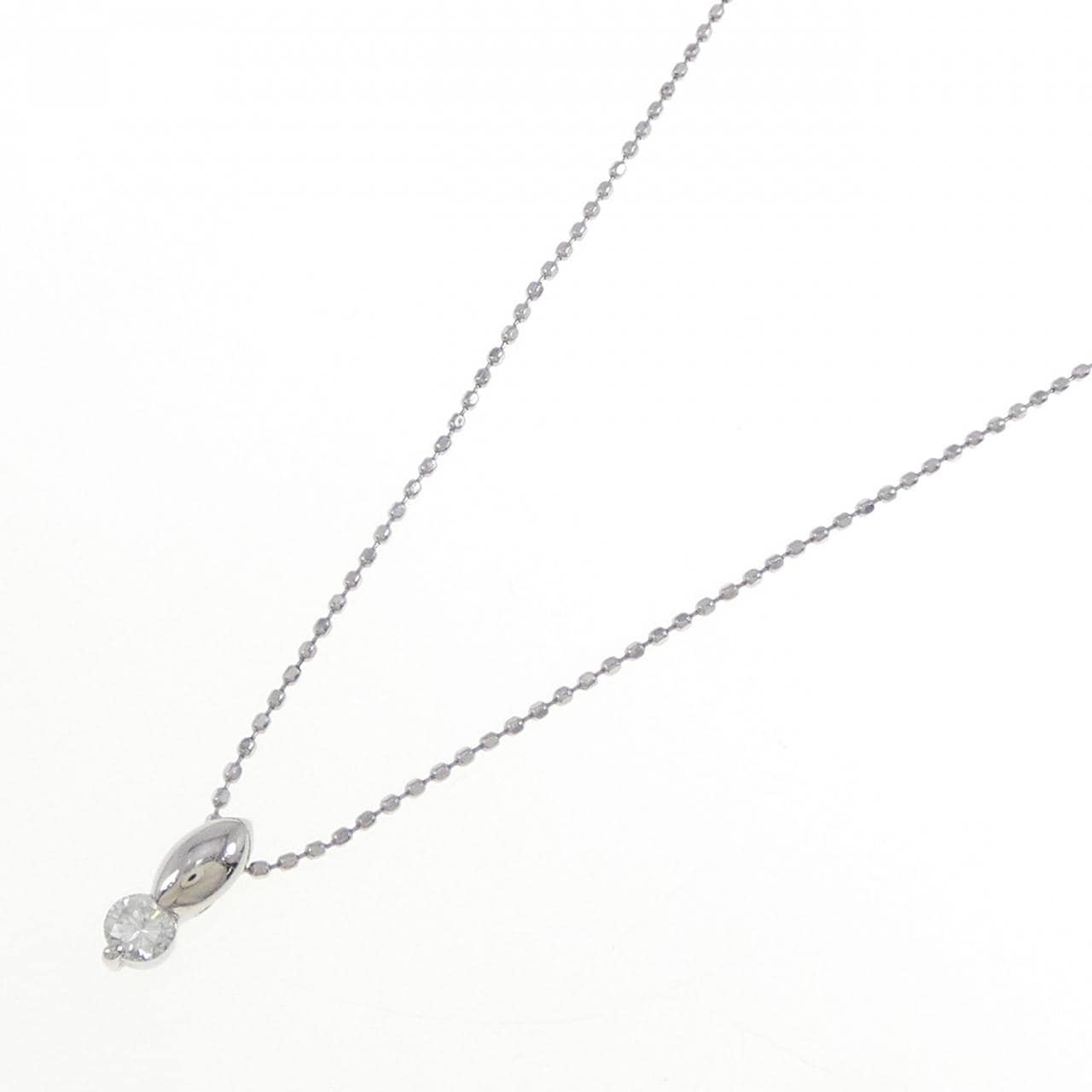 PT900/PT850 ダイヤモンド ネックレス 0.11CT
